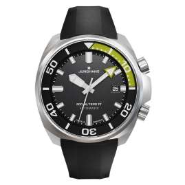 Junghans 27/4267.44 Herren-Taucheruhr Automatik 50 bar Aquaris Diver Schwarz
