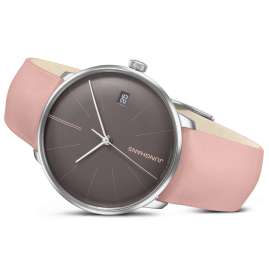 Junghans 027/4231.00 Meister Fein Women's Watch Small Automatic Rose/Grey