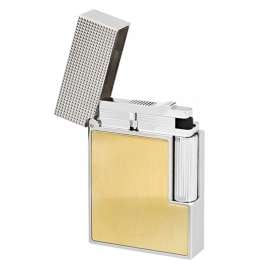 S.T. Dupont C18601 Lighter Line 2 Small Two Tone