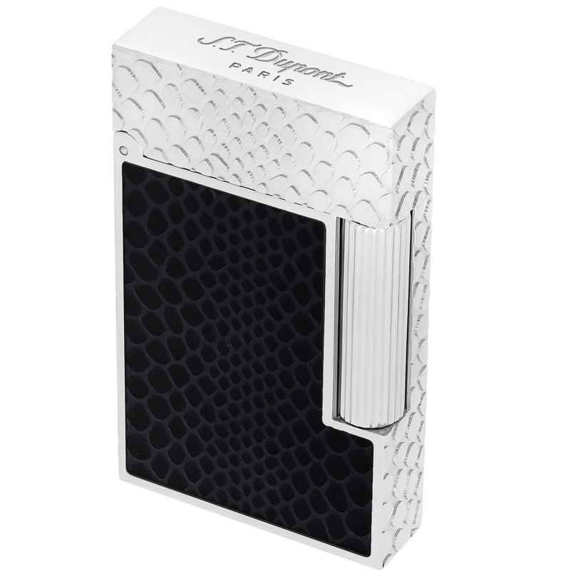 S.T. Dupont C16079 Feuerzeug Linie 2 Snake Schwarz 3597390304001