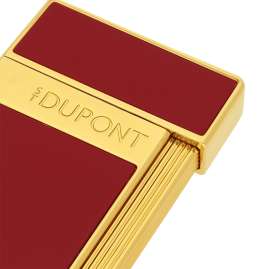 S.T. Dupont 028030 Feuerzeug Slimmy Lampion/Goldfarben