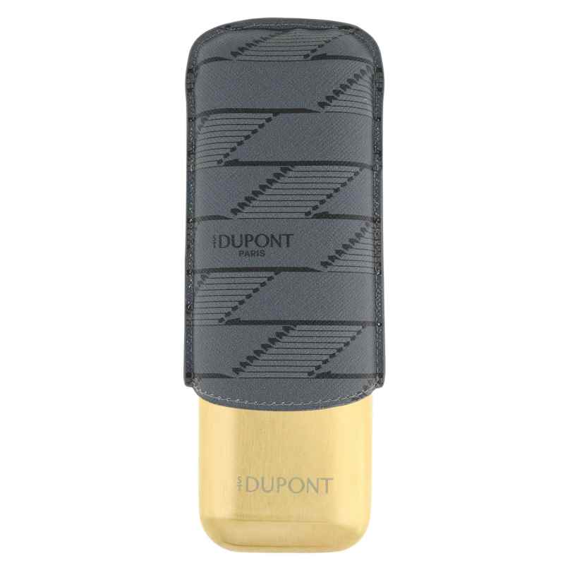 S.T. Dupont 183479 Etui für 2 Zigarren Monogram 1872 Schwarz 3597390303103