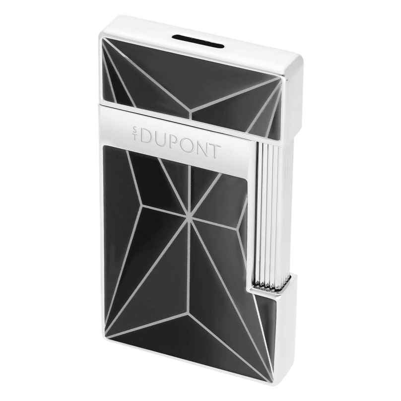 S.T. Dupont 028277 Lighter Slimmy X Lacquer Black/Chrome 3597390308597