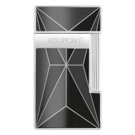 S.T. Dupont 028277 Lighter Slimmy X Lacquer Black/Chrome