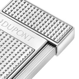 S.T. Dupont 028120 Lighter Slimmy Diamond Head Chrome