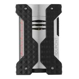 S.T. Dupont W21324 Feuerzeug Windproof Jet Schwarz/Chrom