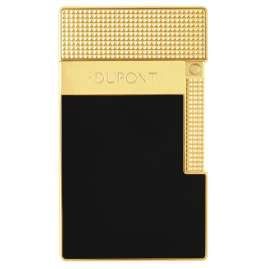 S.T. Dupont T20100 Tischfeuerzeug Schwarz/Goldfarben