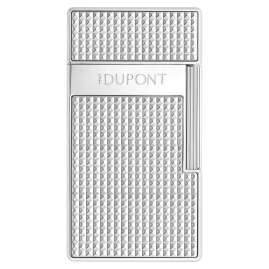 S.T. Dupont 025210 Lighter Biggy Diamons Heads Silver Tone
