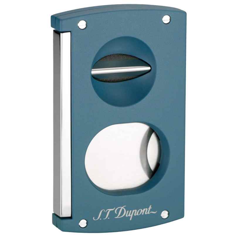 S.T. Dupont 003433 Cigar Cutter Matted Teal 3597390294203