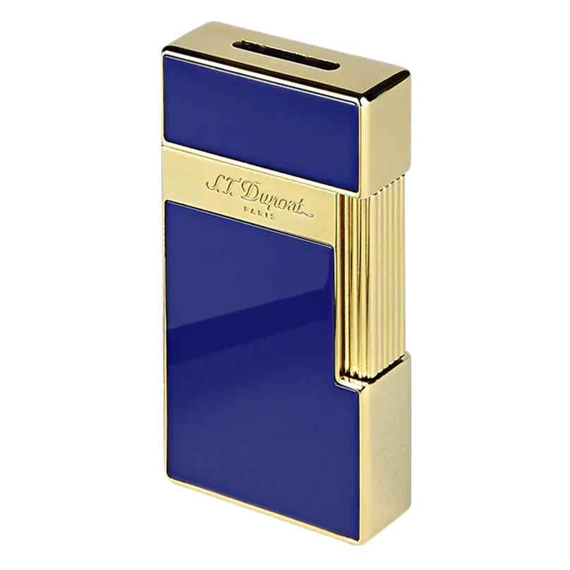 S.T. Dupont 025005 Lighter Big D blue/gold 3597390290311