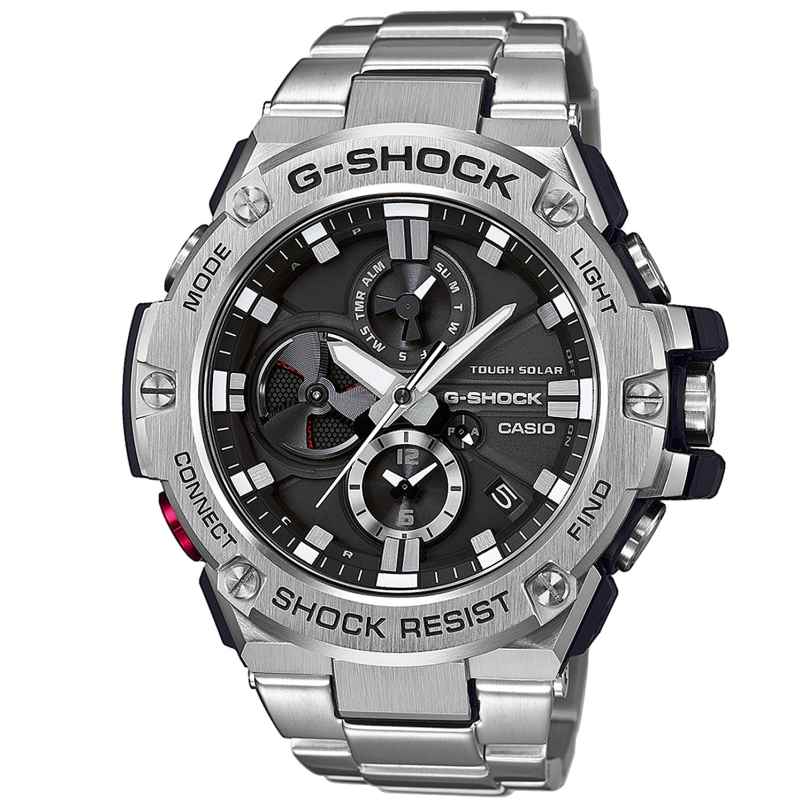Casio GST-B100D-1AER G-Shock G-Steel Bluetooth Solar Herrenuhr 4549526168222