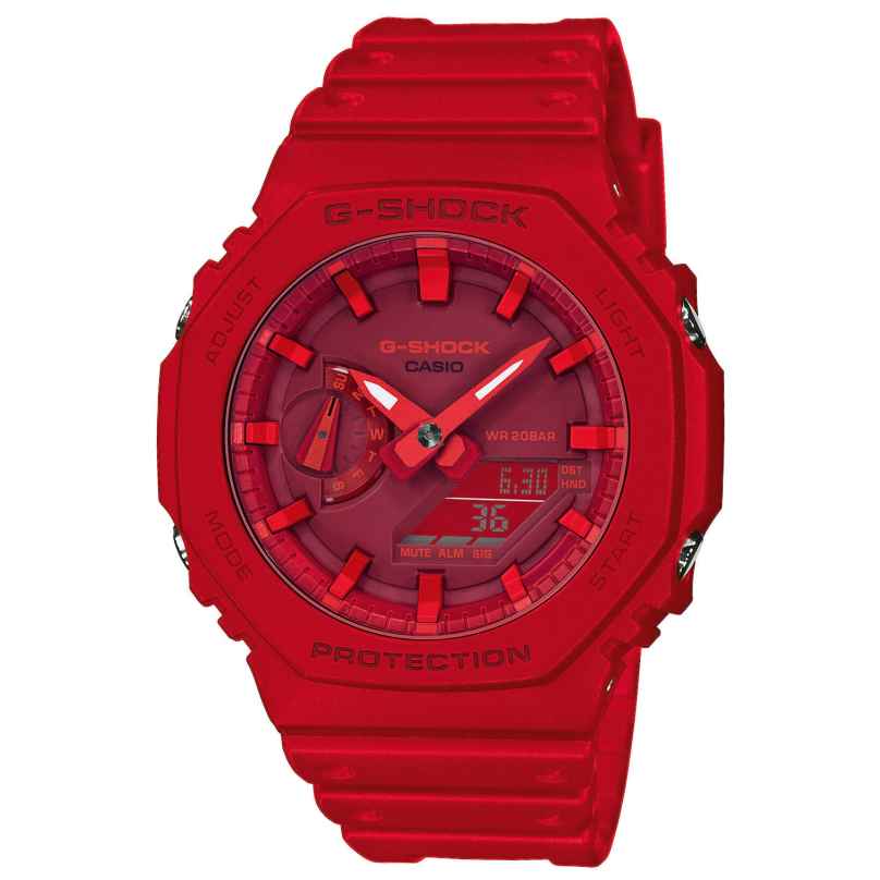 Casio GA-2100-4AER G-Shock Ana-Digi Men's Watch Red 4549526241758