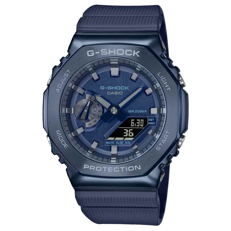 Casio GM-2100N-2AER G-Shock Classic Herrenuhr Dunkelblau 4549526304828
