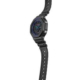 Casio GA-2100VB-1AER G-Shock Classic Ana-Digi Men's Watch Black / Blue