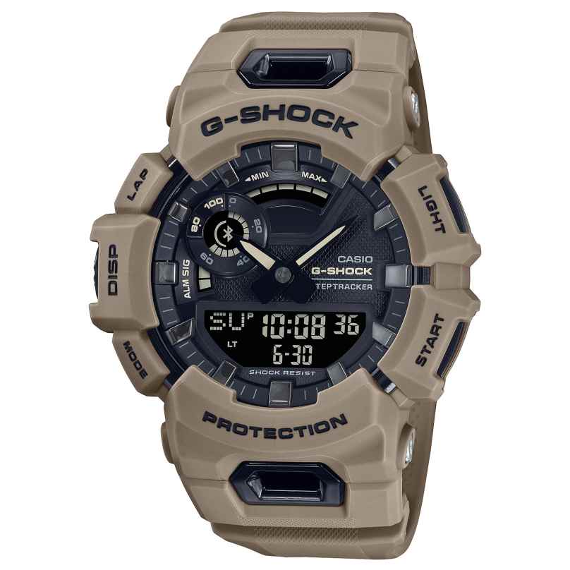 Casio GBA-900UU-5AER G-Shock G-Squad AnaDigi Men's Watch Beige 4549526322716