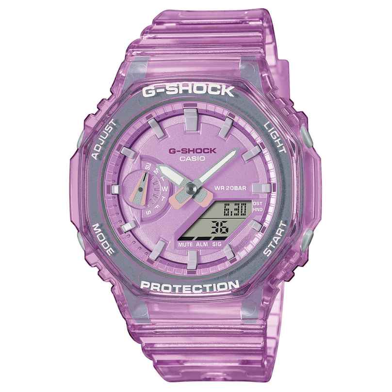 Casio GMA-S2100SK-4AER G-Shock Classic Ana-Digi Ladies' Wristwatch Lilac 4549526328855