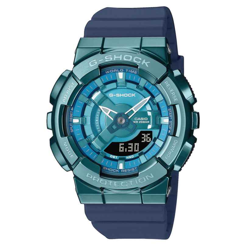 Casio GM-S110LB-2AER G-Shock Damen-Armbanduhr Blau 4549526335334