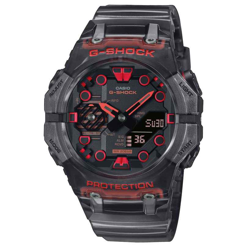 Casio GA-B001G-1AER G-Shock Classic Bluetooth Herrenuhr Schwarz/Rot 4549526335488