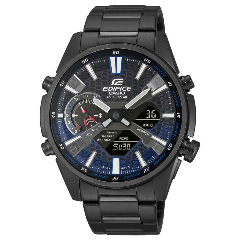 Casio ECB-S100DC-2AEF Edifice Men's Solar Watch Bluetooth Black 4549526308222