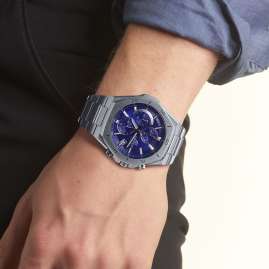 Casio EFB-680D-2BVUEF Edifice Men's Watch Chronograph Steel/Blue