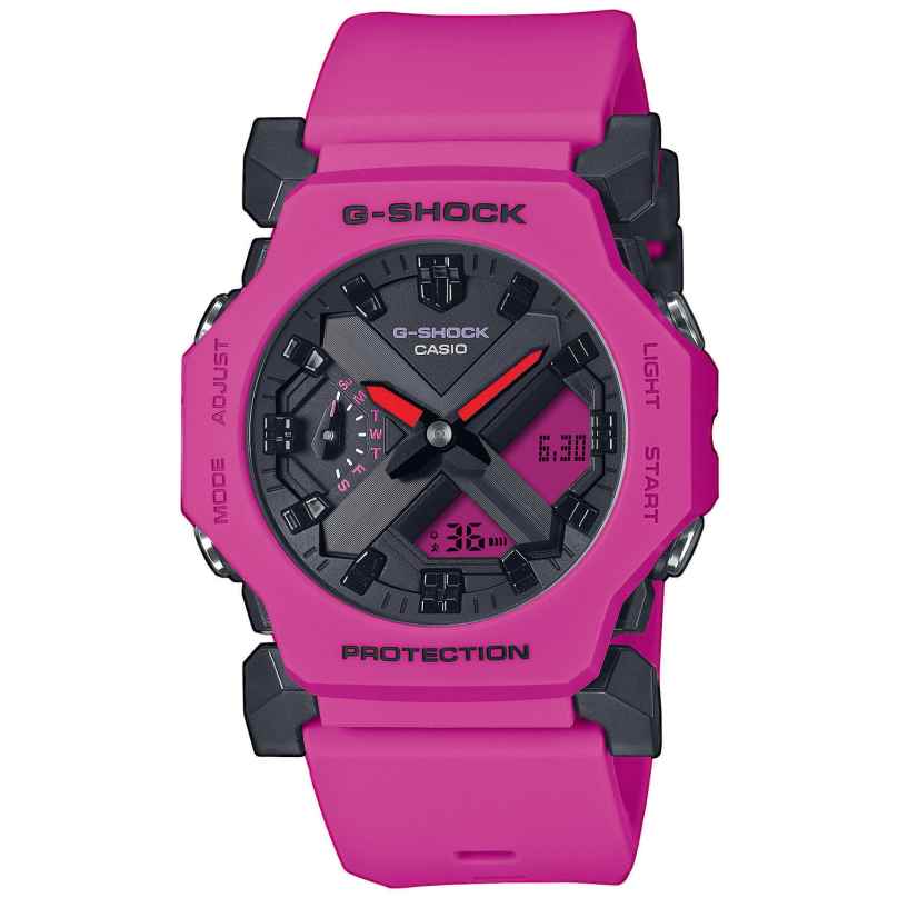 Casio GA-2300-4AER G-Shock Classic Ana-Digi Wristwatch Magenta 4549526372674