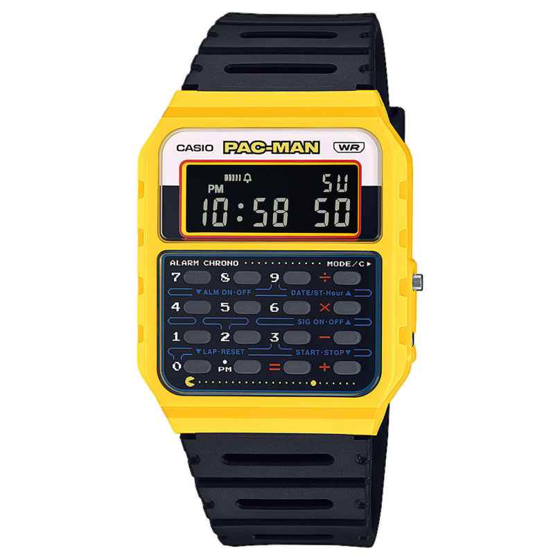 Casio CA-53WPC-1BER Digitaluhr Vintage Edgy Pac-Man 4549526395338