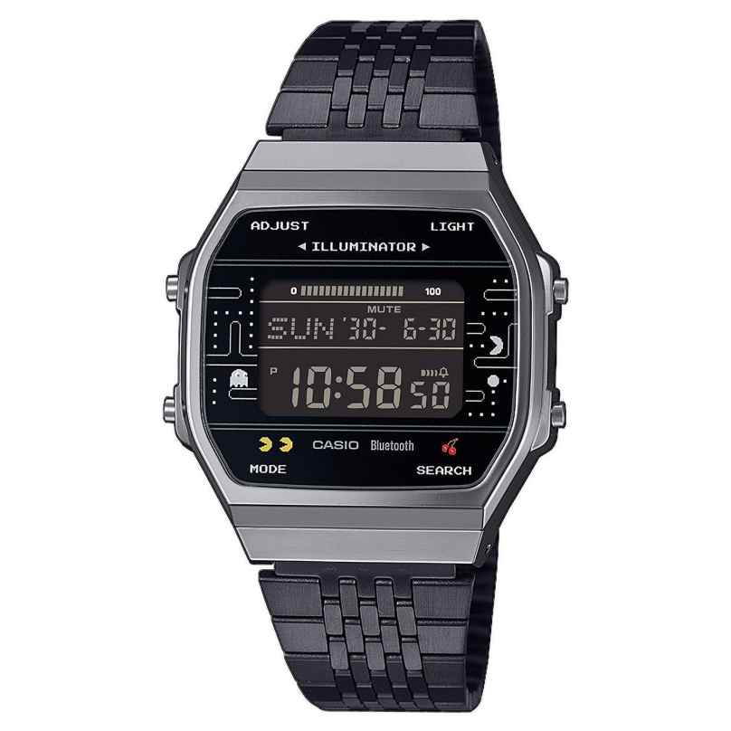 Casio ABL-100WEPC-1BER Digitaluhr Vintage Iconic Bluetooth Pac-Man 4549526393969