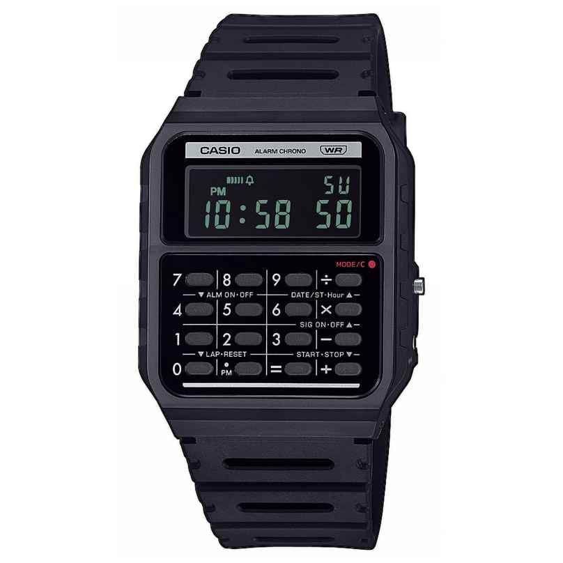 Casio CA-53WPC-1BER Digital Watch with Calculator Vintage Edgy Black 4549526391835