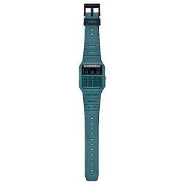Casio CA-53WB-3BEF Digitaluhr mit Taschenrechner Vintage Edgy Petrol