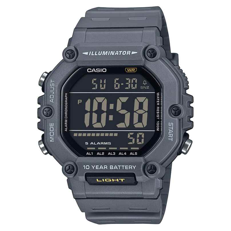 Casio AE-1600H-8BVEF Men's Wristwatch Digital Grey 4549526395710