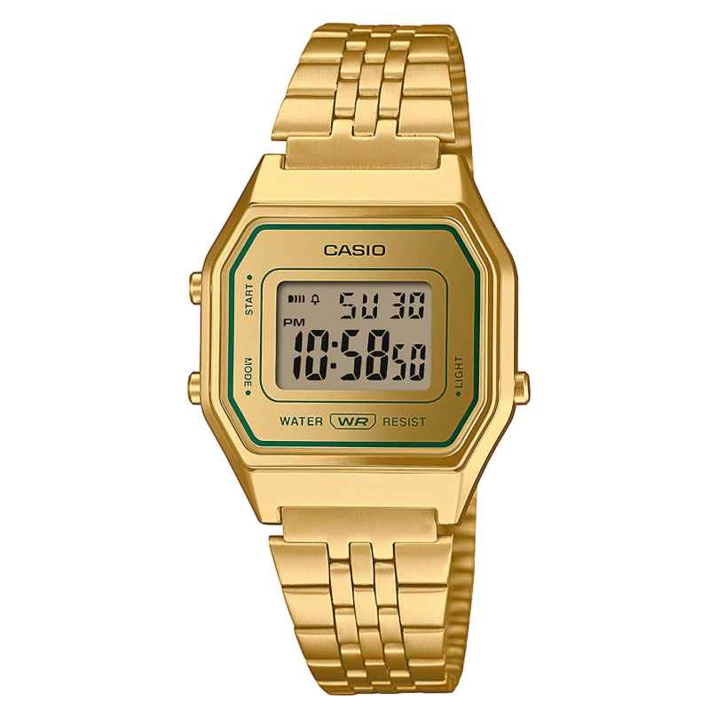 Casio LA680WEGV-9AEF Vintage Women's Watch Digital Gold Tone 4549526390333