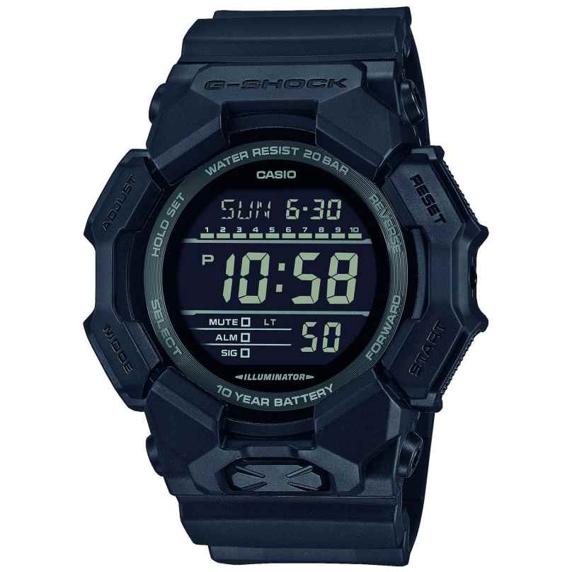 Casio GD-010-1A1ER G-Shock Classic Digital-Herrenuhr Schwarz 4549526394058