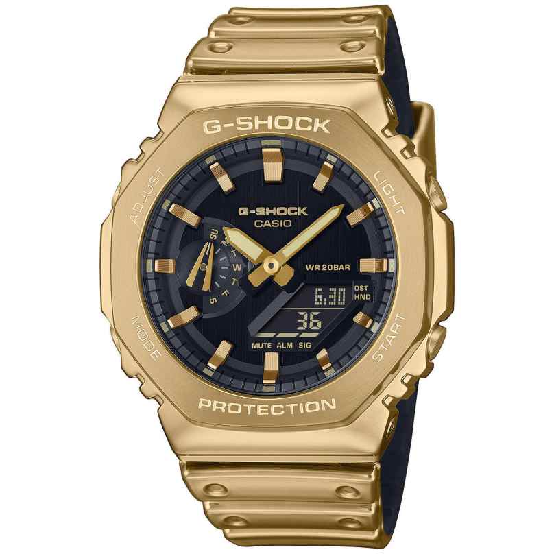Casio GM-2100YMG-9AER G-Shock G-Steel Armbanduhr Goldfarben 4549526394829