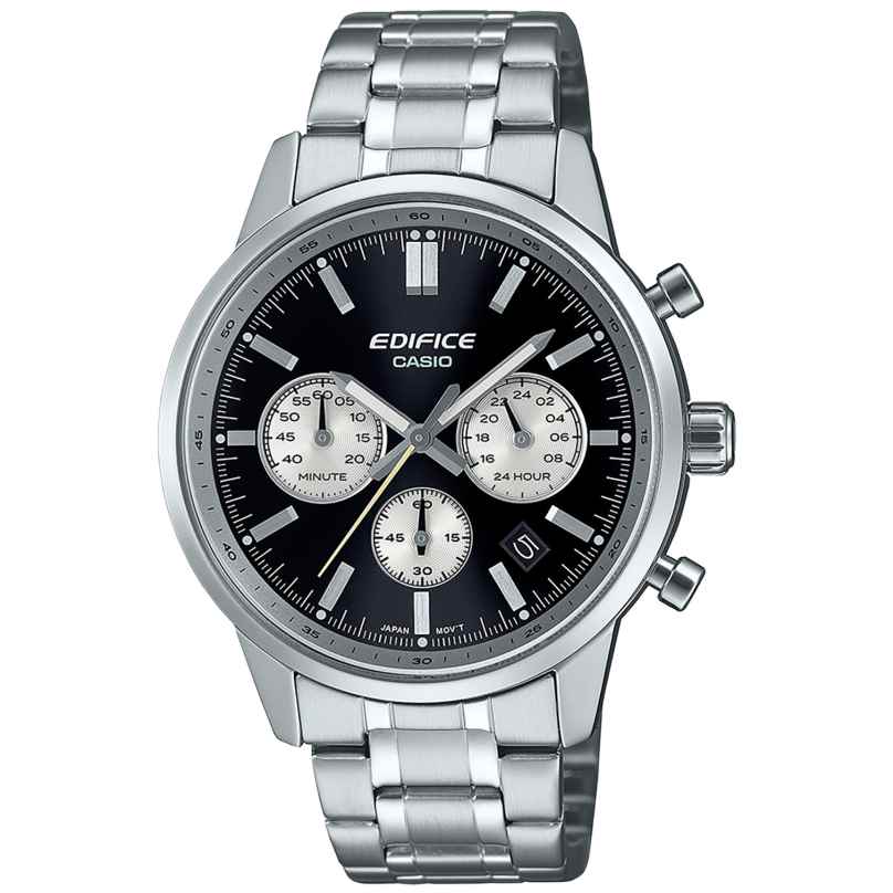 Casio EFR-575D-1AEF Edifice Chronograph Herrenuhr Stahl/Schwarz 4549526398995