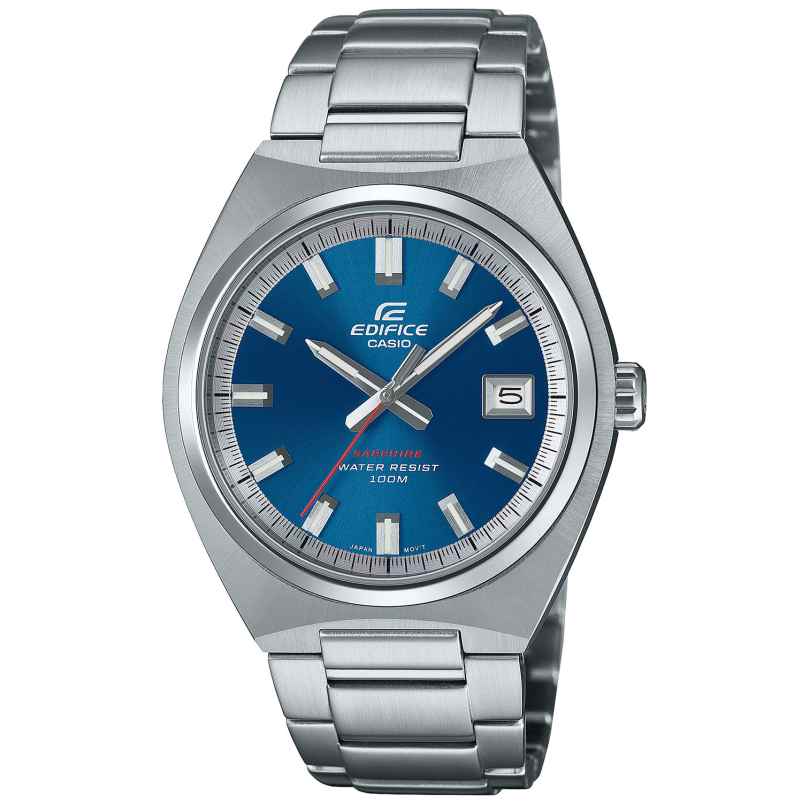 Casio EFB-109D-2AVEF Edifice Herrenarmbanduhr Stahl/Blau 4549526398933