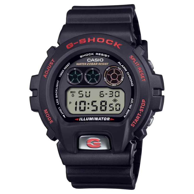 Casio DW-6900TR-1ER G-Shock Classic Digital Herrenuhr Schwarz 4549526396571