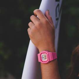 Casio GLX-S5610-4ER Damen-Digitaluhr G-Lide Pink