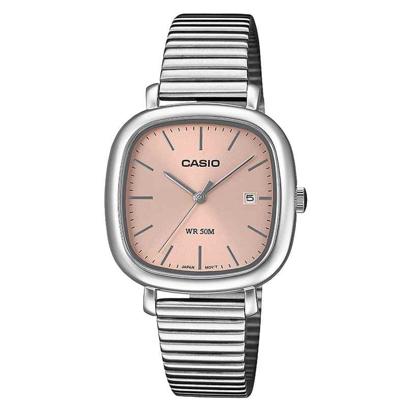 Casio LTP-B166D-4AVEF Damen-Armbanduhr Edelstahl Rosé 4549526406539
