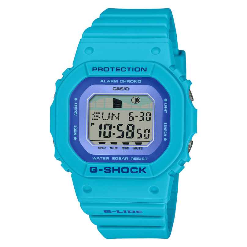 Casio GLX-S5610-2ER G-Shock G-Lide Women's Surf Watch Turquoise 4549526405730