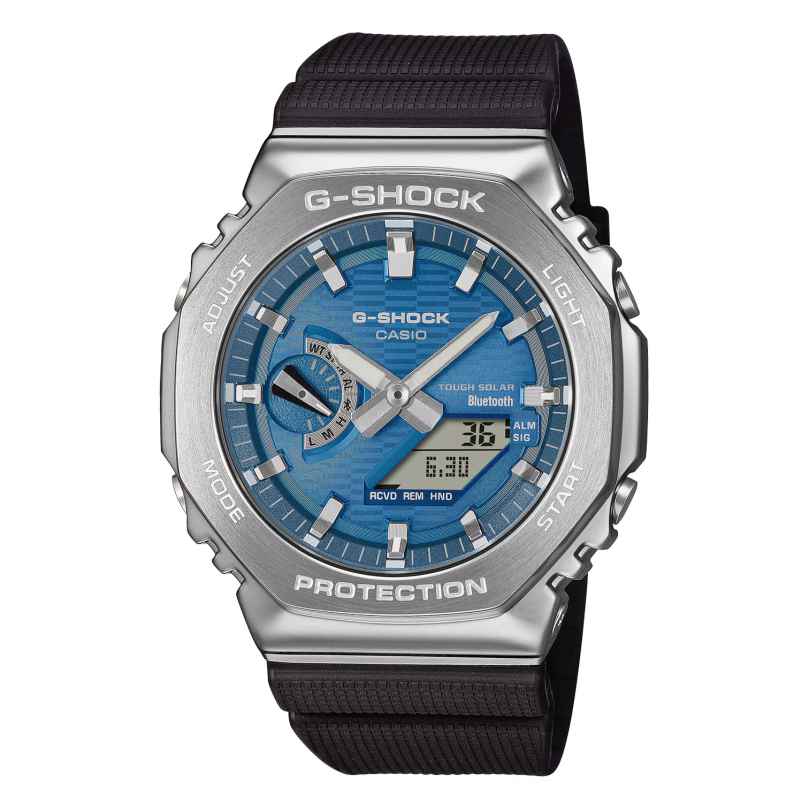 Casio GBM-2100A-2BER Men's Watch G-Shock Solar Bluetooth Blue 4549526407680