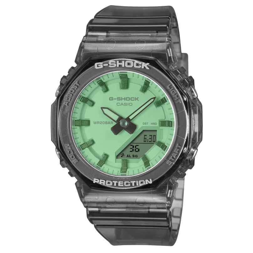 Casio GMA-P2100SR-1AER G-Shock Classic Ana-Digi Armbanduhr Grau/Hellgrün 4549526423710