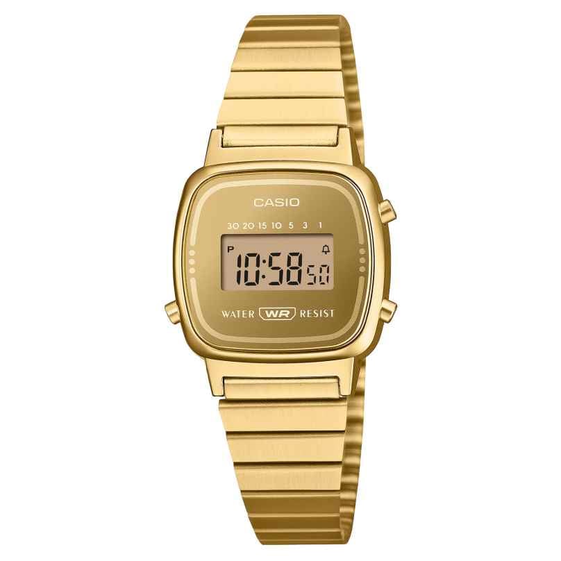 Casio LA670WEGS-9AEF Damenarmbanduhr Digital mini Collection Goldfarben 4549526425295