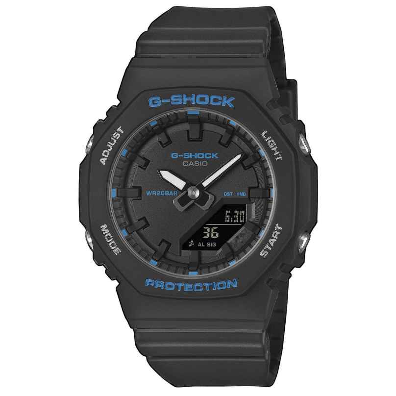 Casio GMA-P2100BA-1AER G-Shock Classic Ana-Digi Damenuhr Schwarz/Blau 4549526419249