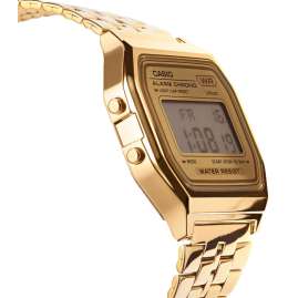 Casio A158WETG-9AEF Vintage Digital Watch Gold Tone