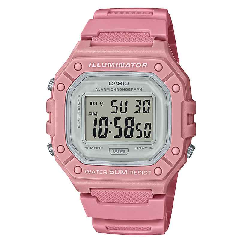 Casio W-218HC-4AVEF Collection Ladies' Watch Digital Rose 4549526317057
