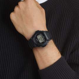Casio W-219H-1A2VEF Collection Digital Watch Black/Gold Tone