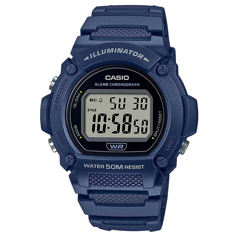 Casio W-219H-2AVEF Collection Digital Watch Dark Blue 4549526294723