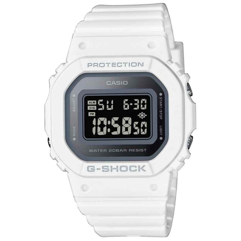 Casio GMD-S5600-7ER G-Shock Origin Digital-Uhr Weiß/Schwarz 4549526345289