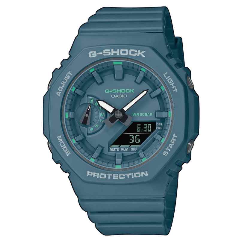 Casio GMA-S2100GA-3AER G-Shock Classic Ana-Digi Armbanduhr Petrol 4549526349539