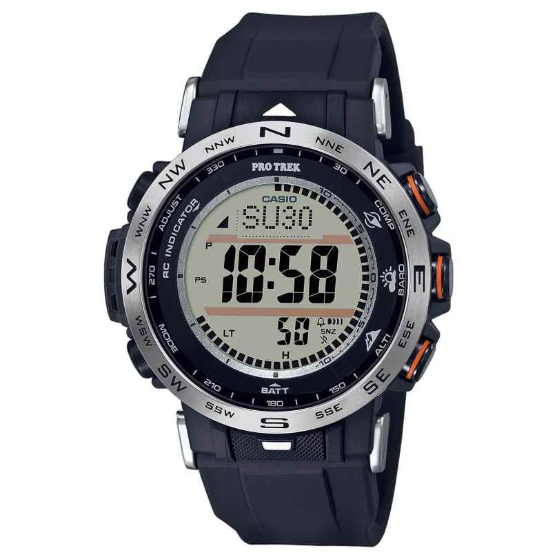 Casio PRW-30-1AER Pro Trek Outdoor Herren-Armbanduhr Solar Schwarz 4549526273124